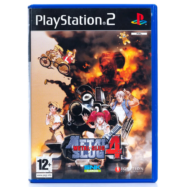 Metal Slug 4 - PS2 spill