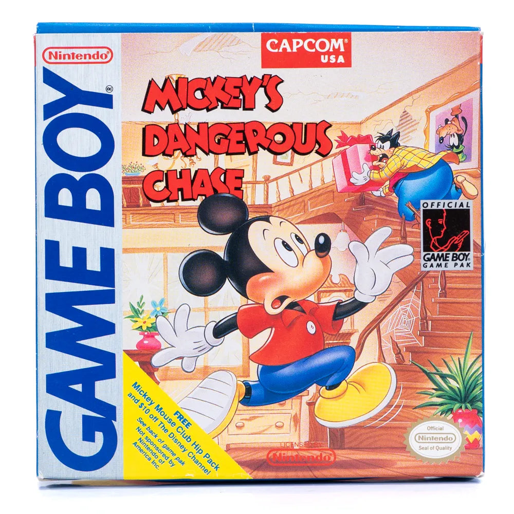 Mickey's Dangerous Chase (I Eske, NTSC, regionfri) - Game Boy spill - Retrospillkongen