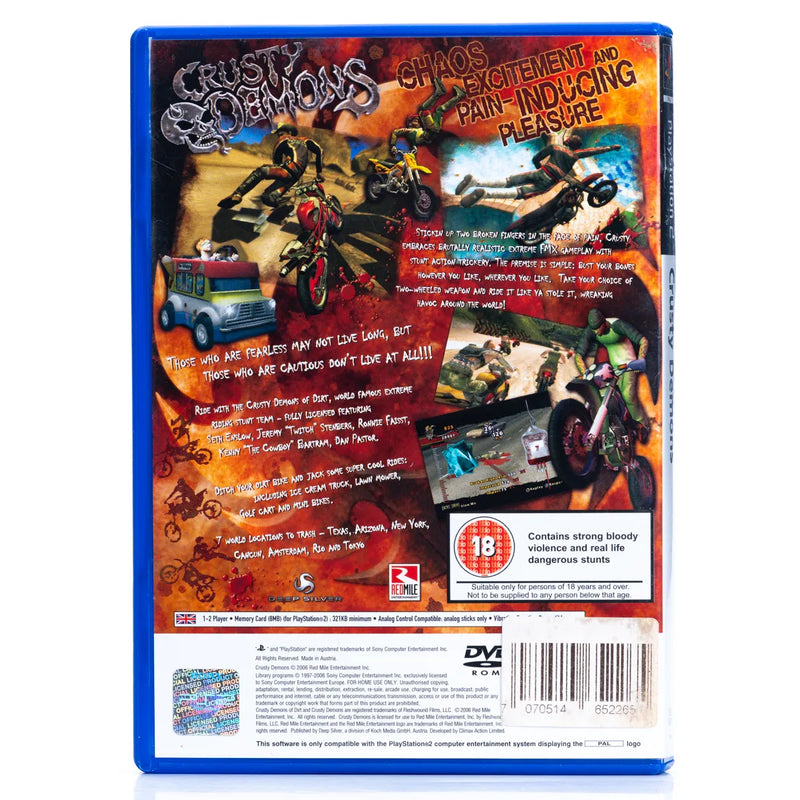 Crusty Demons - PS2 Spill