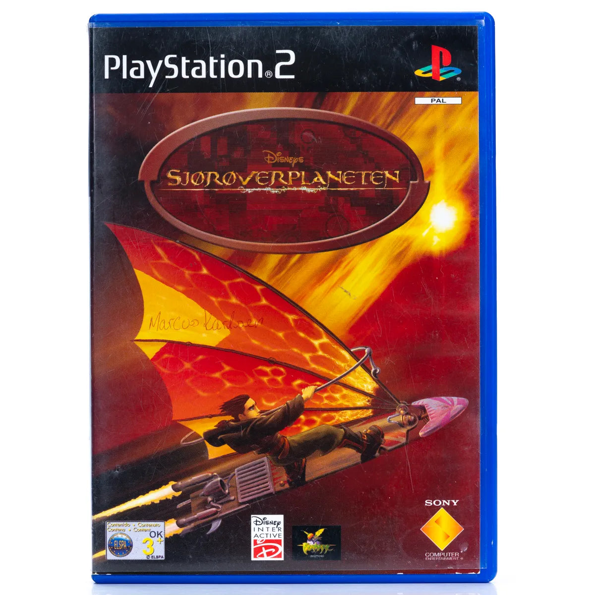 Disney's Treasure Planet - PS2 spill - Retrospillkongen