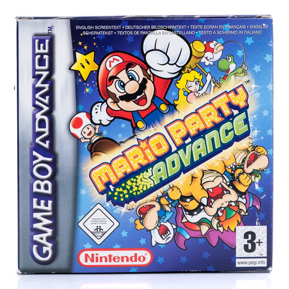 Mario Party Advance (I Eske) - GBA spill - Retrospillkongen