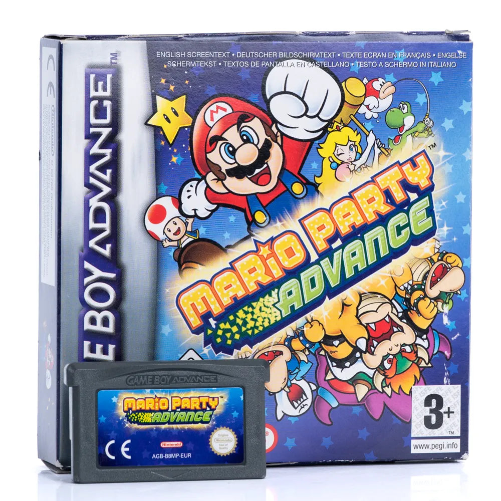Mario Party Advance (I Eske) - GBA spill - Retrospillkongen