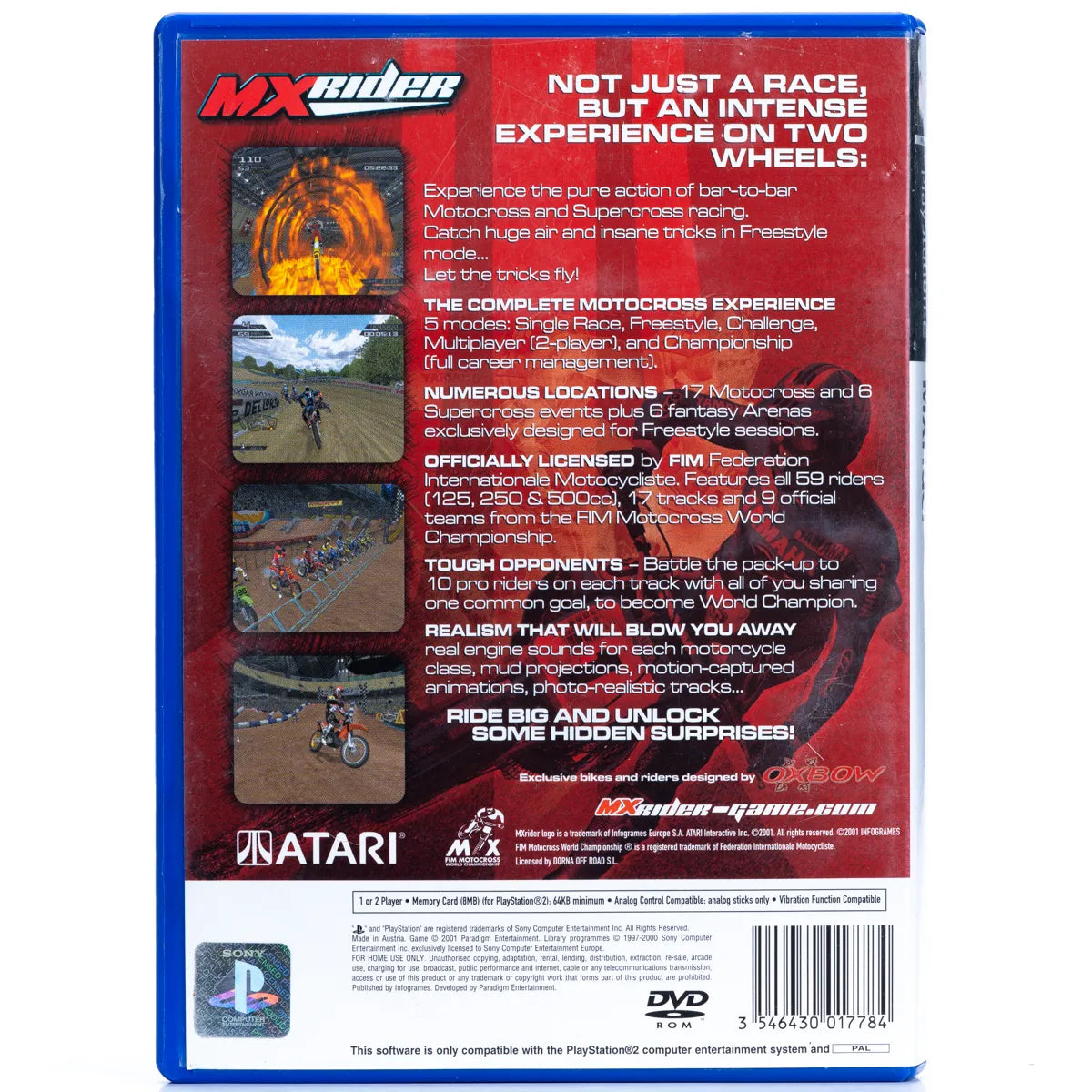 MX Rider - PS2 spill - Retrospillkongen