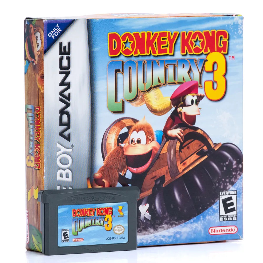 Donkey Kong Country 3 (I Eske, NTSC-U, regionfri) - GBA spill - Retrospillkongen