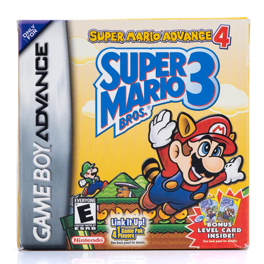 Super Mario Advance 4: Super Mario Bros. 3 (I Eske, NTSC-U, regionfri) - GBA spill - Retrospillkongen