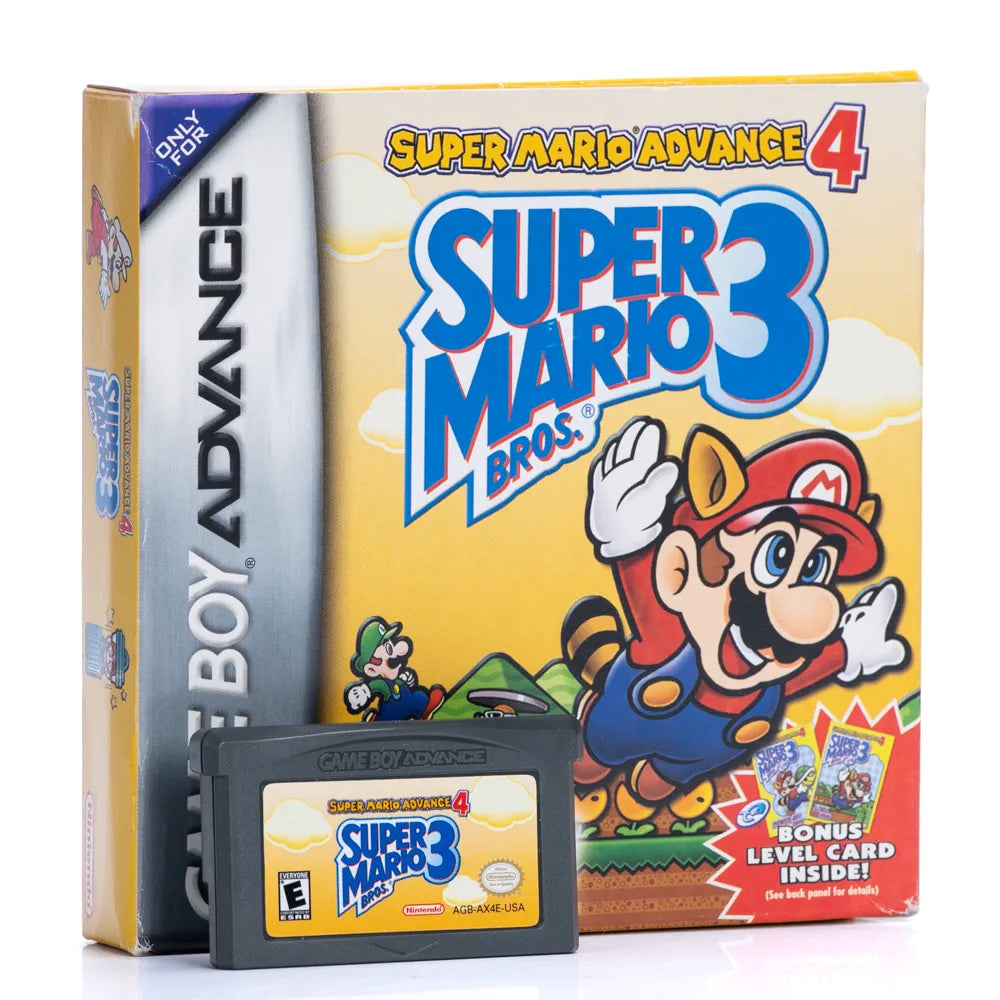 Super Mario Advance 4: Super Mario Bros. 3 (I Eske, NTSC-U, regionfri) - GBA spill - Retrospillkongen