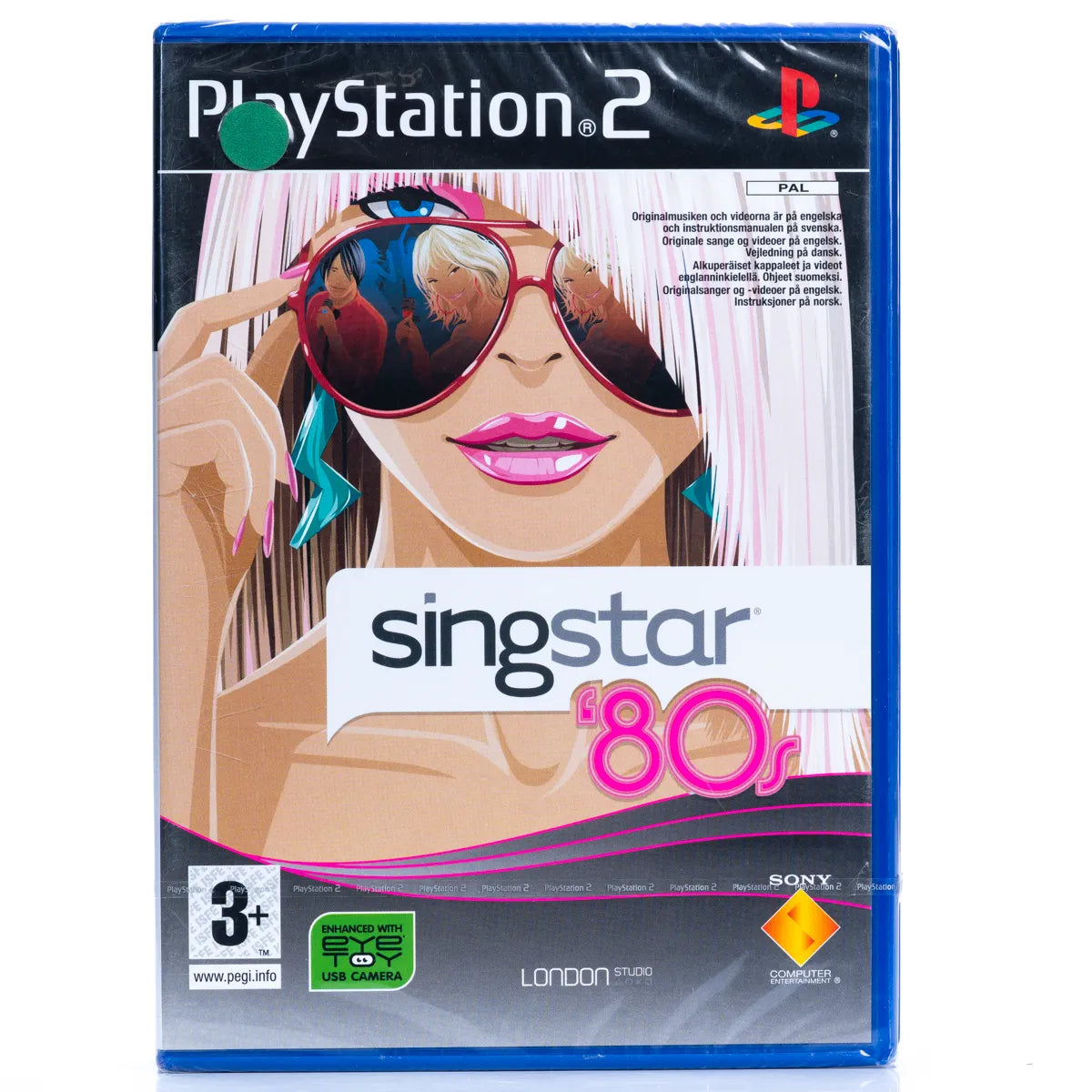 SingStar: '80s (Forseglet) - PS2 spill - Retrospillkongen