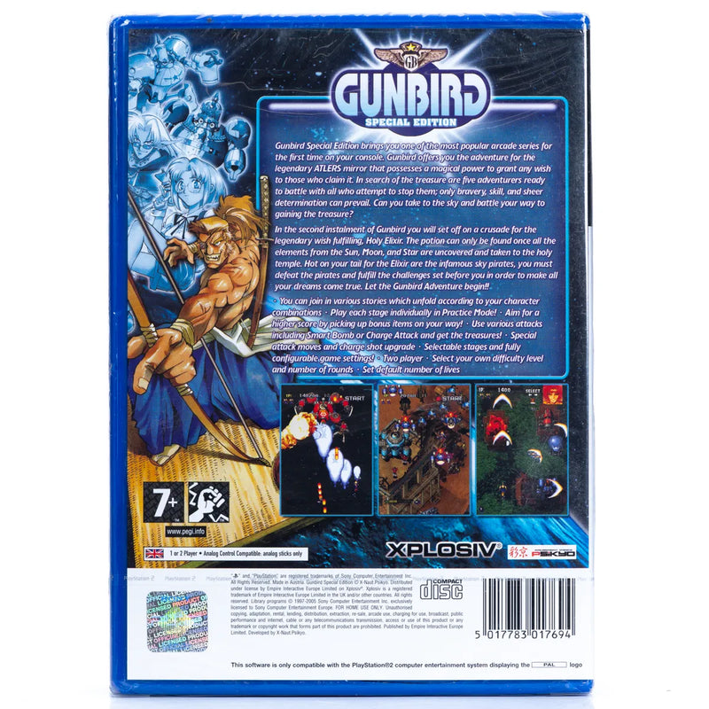 Gunbird: Special Edition (Forseglet) - PS2 Spill