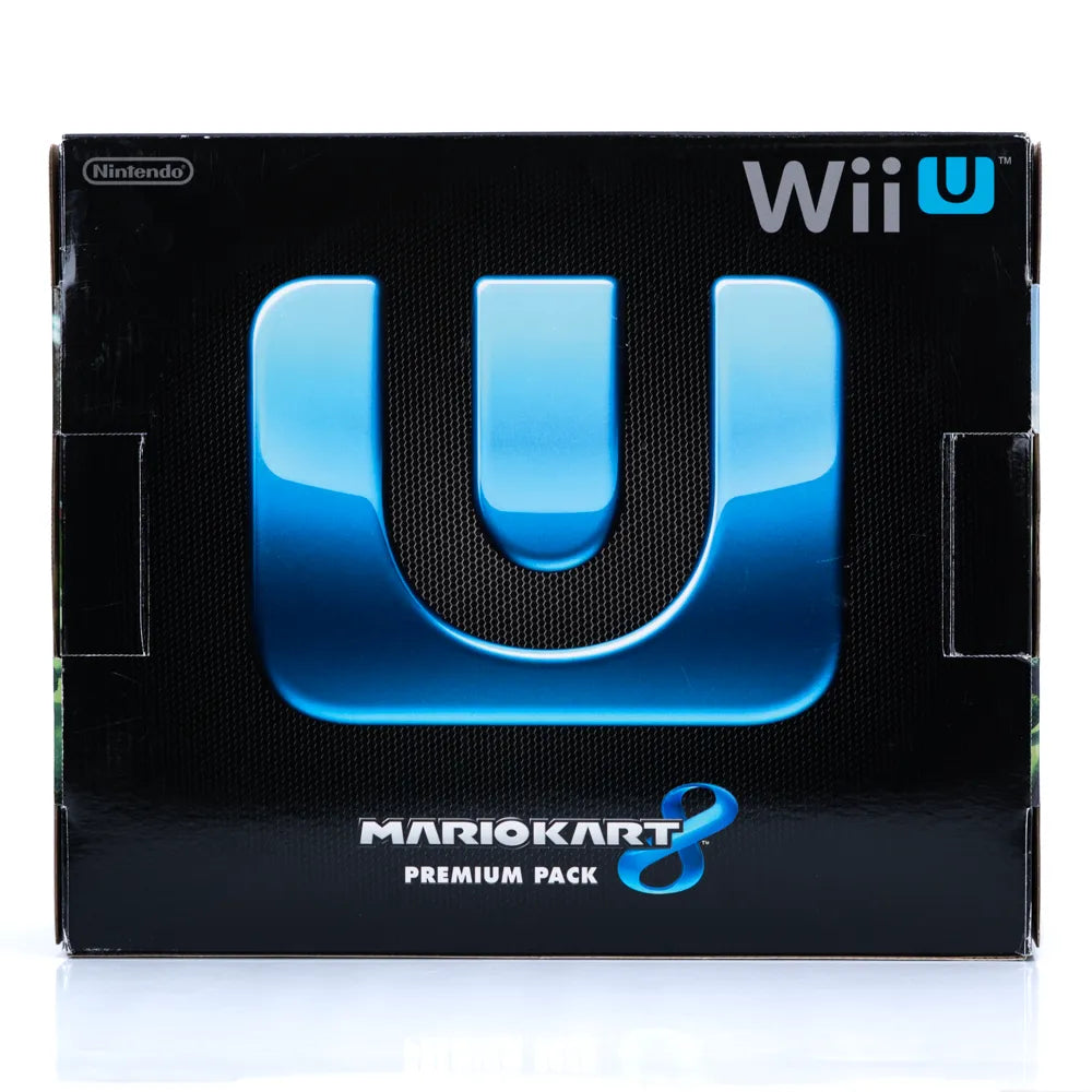 Nintendo Wii U Mario Kart 8 32GB Svart Premium Pack - Wii U komplett konsoll pakke - Retrospillkongen