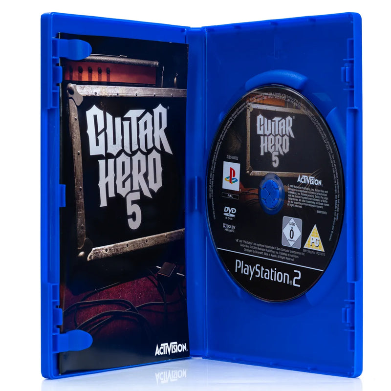 Guitar Hero 5 - PS2 spill