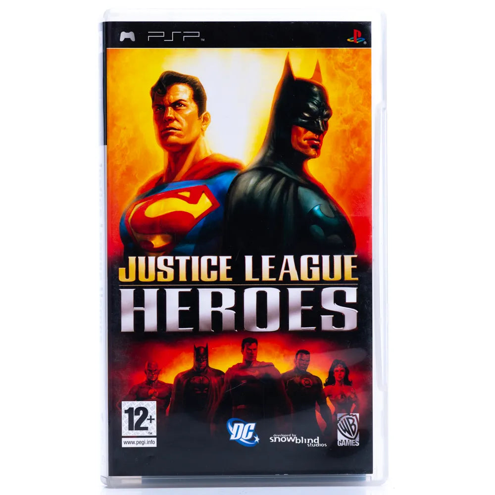 Justice League Heroes - PSP spill - Retrospillkongen