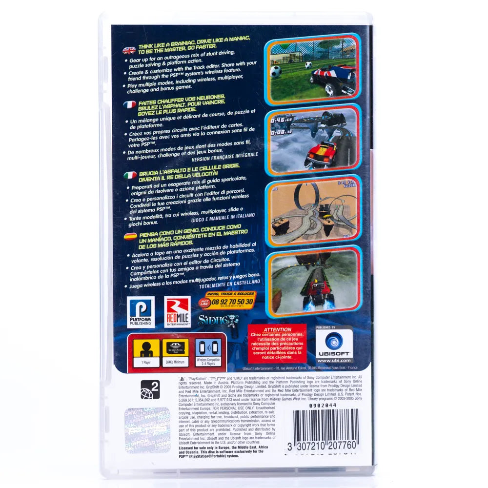 GripShift - PSP spill - Retrospillkongen