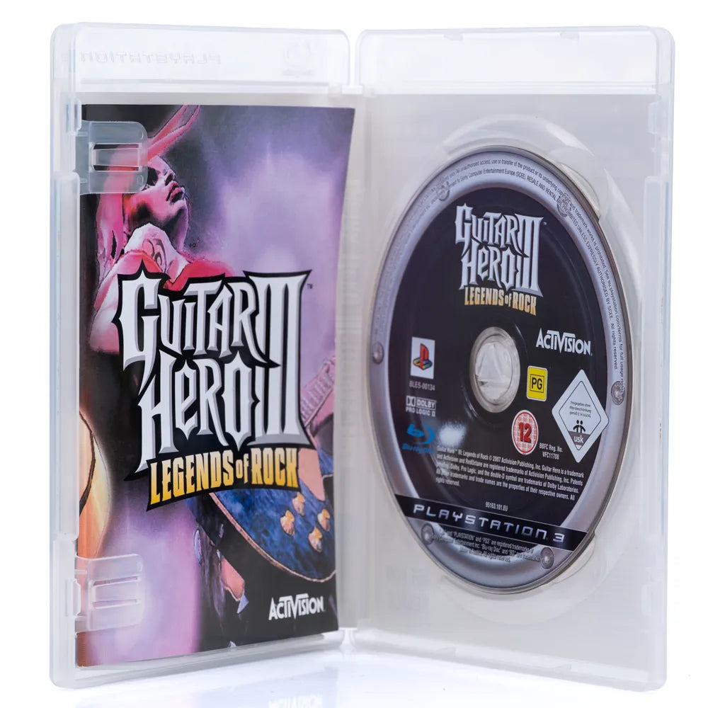Guitar Hero III: Legends of Rock - PS3 spill