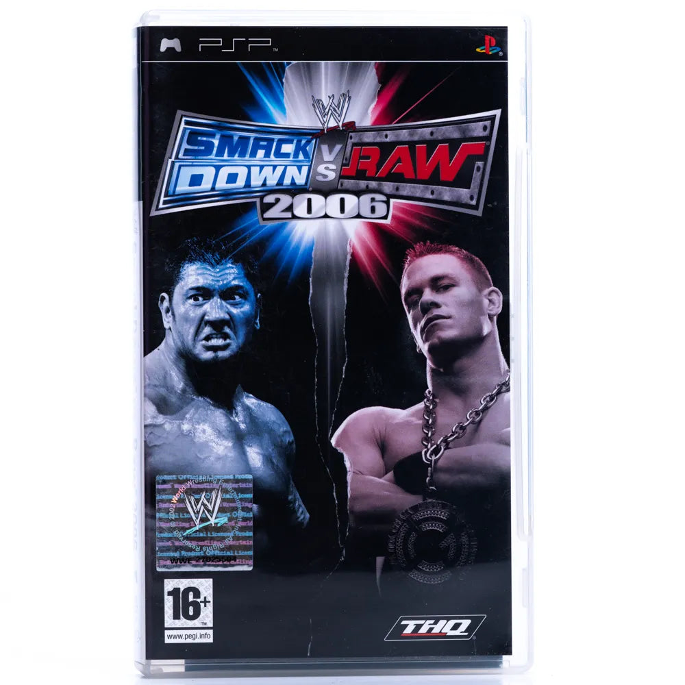 WWE SmackDown vs Raw 2006 - PSP spill - Retrospillkongen
