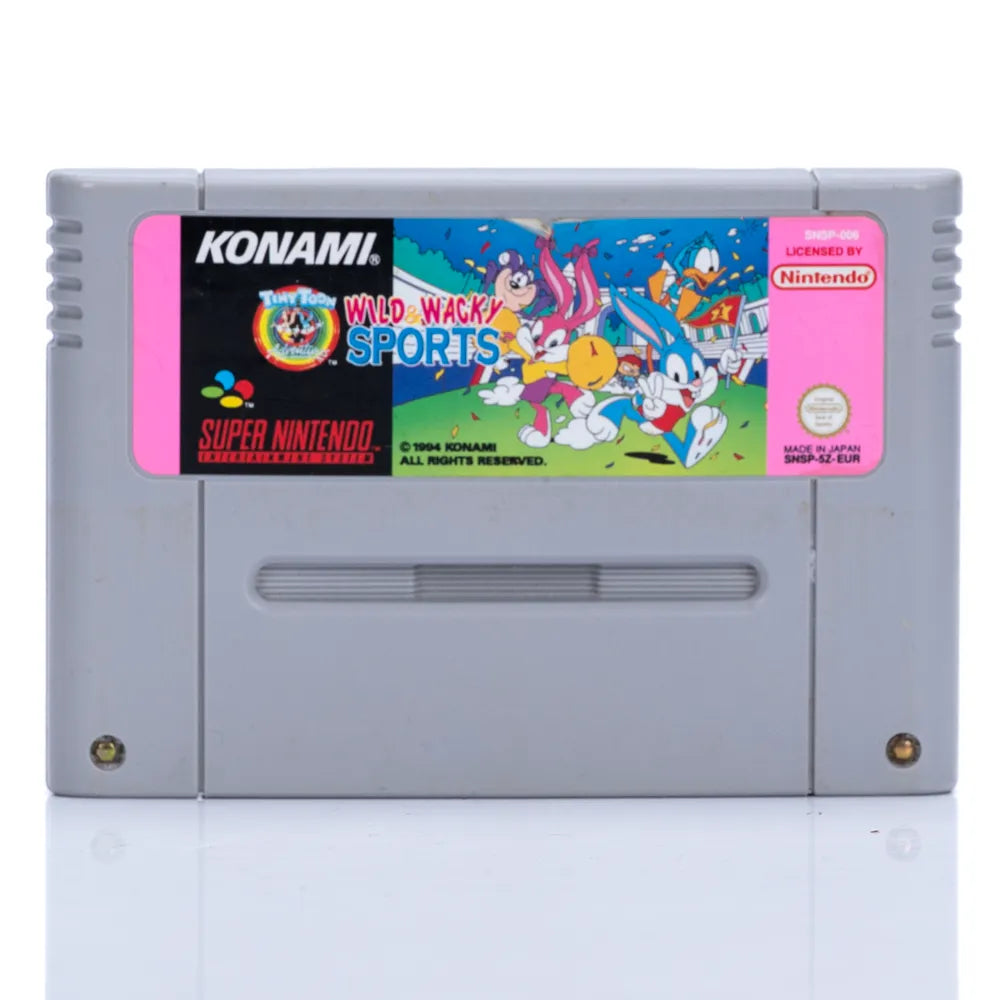 Tiny Toon Adventures: Wild & Wacky Sports - SNES spill