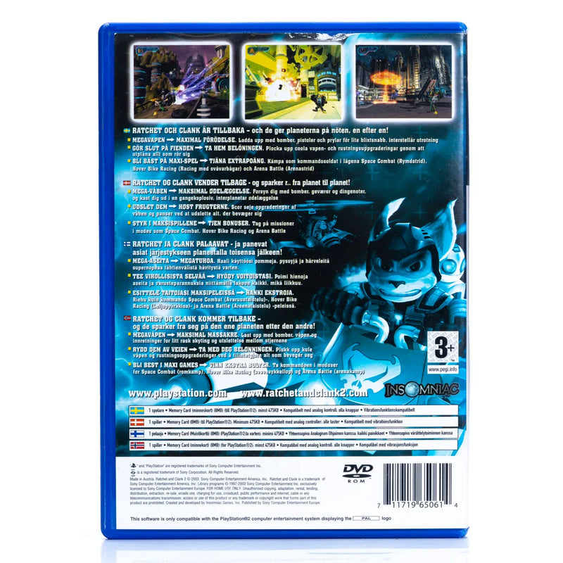 Ratchet & Clank 2: Going Commando - PS2 spill