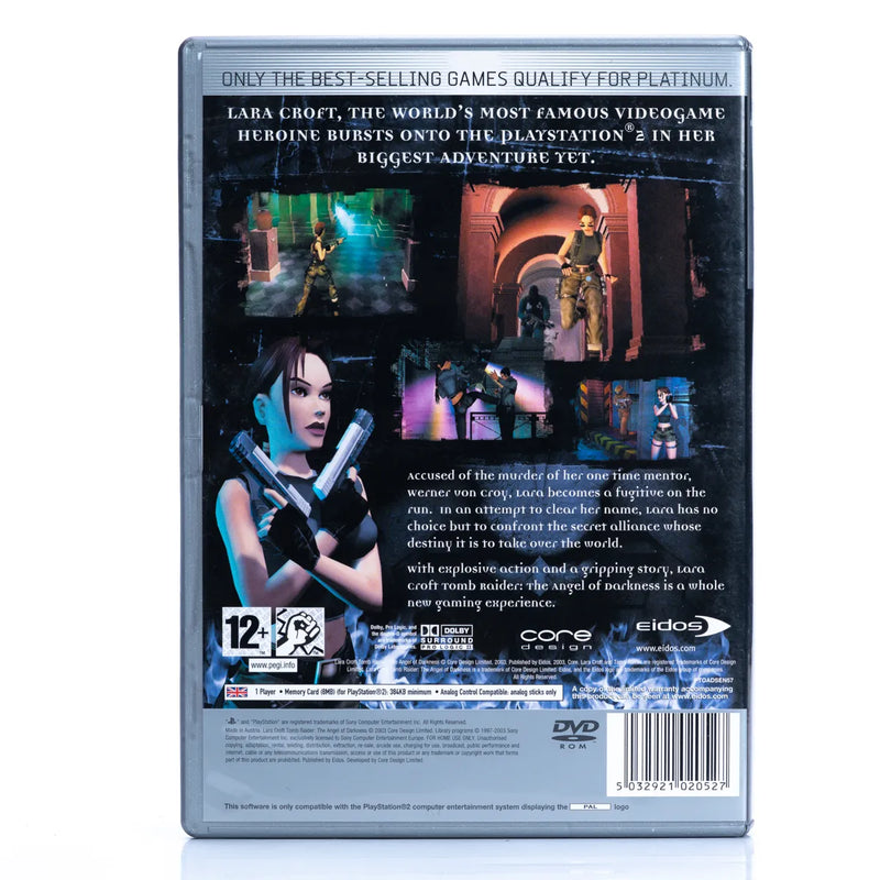 Lara Croft: Tomb Raider - The Angel of Darkness - PS2 Spill