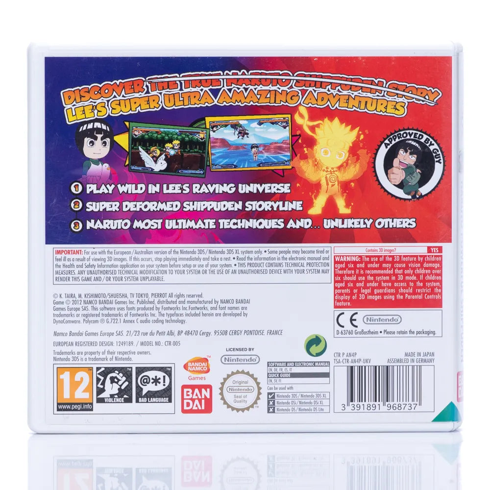 Naruto Powerful Shippuden - 3DS spill