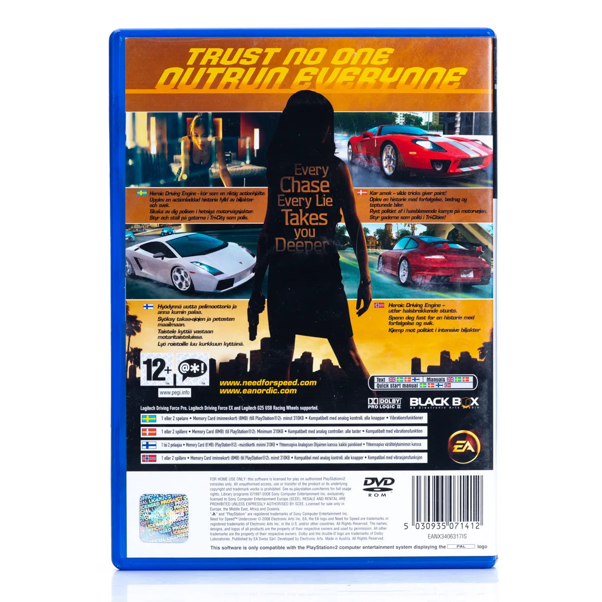 Need for Speed Undercover - PS2 spill - Retrospillkongen