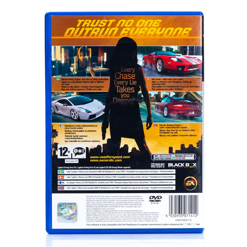 Need for Speed Undercover - PS2 spill