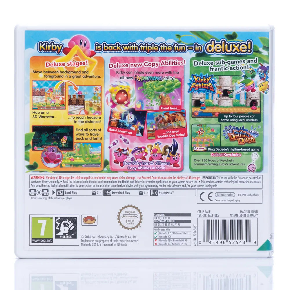 Kirby: Triple Deluxe - 3DS spill