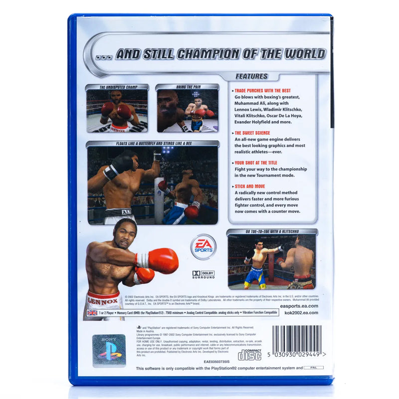 Knockout Kings 2002 - PS2 spill