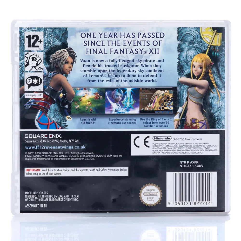 Final Fantasy XII: Revenant Wings - Nintendo DS spill
