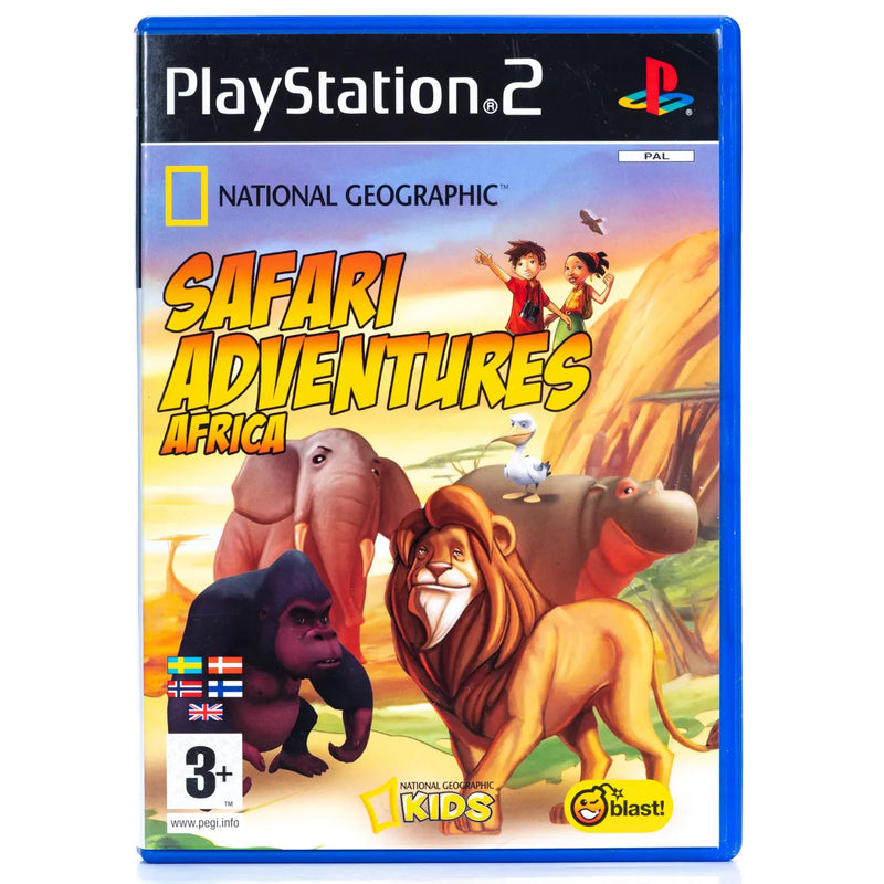 National Geographic Safari Adventures: Africa - PS2 Spill