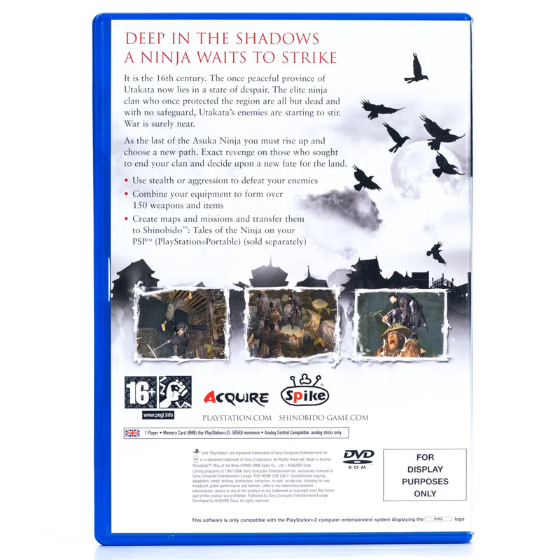 Shinobido: Way of the Ninja  - PS2 Spill