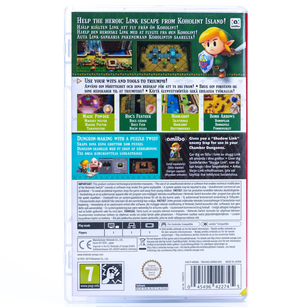 The Legend of Zelda Link's Awakening - Switch spill - Retrospillkongen