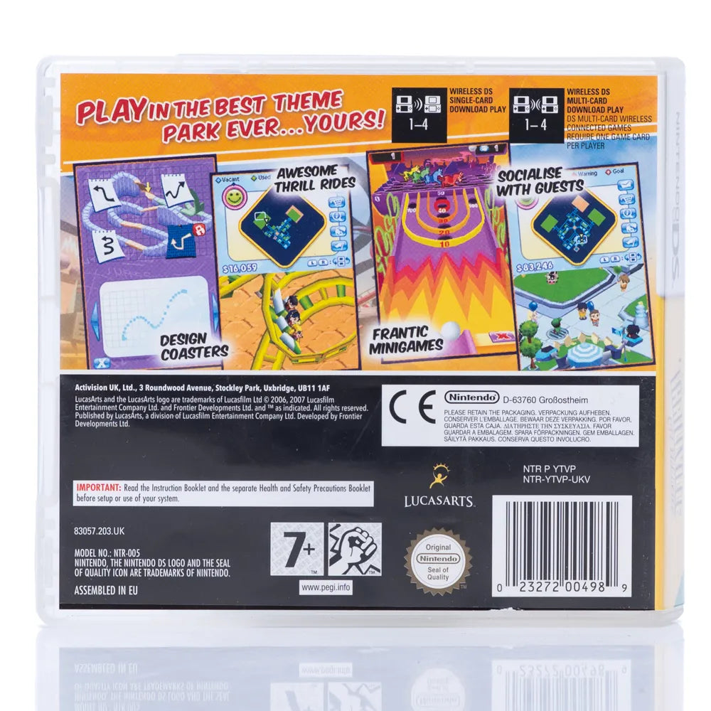 Thrillville: Off the Rails - Nintendo DS spill