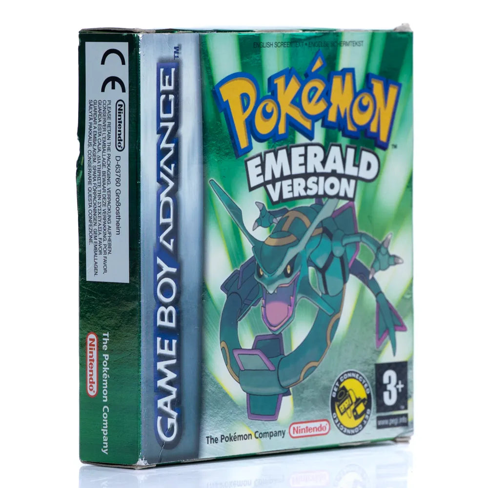 Pokémon Emerald Version - GBA spill (Komplett i eske) - Retrospillkongen