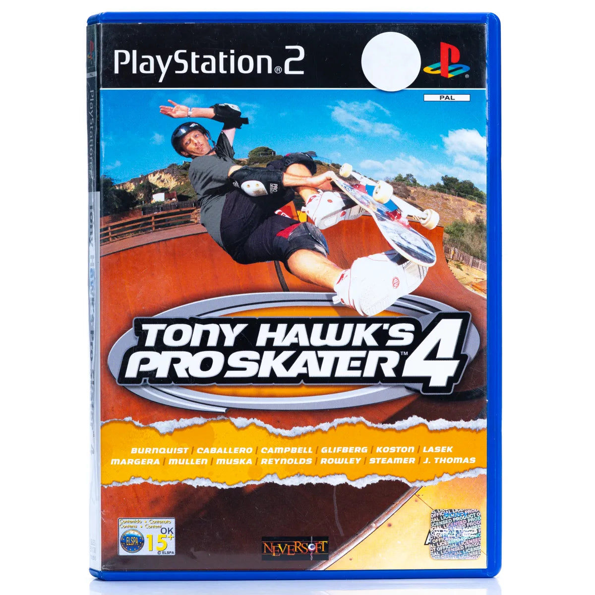 Tony Hawk's Pro Skater 4 - PS2 Spill - Retrospillkongen