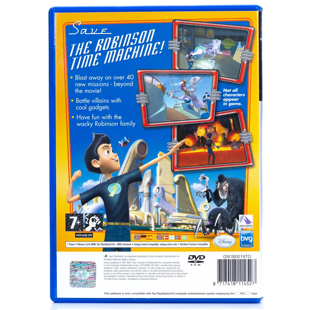 Meet the Robinsons - PS2 Spill - Retrospillkongen