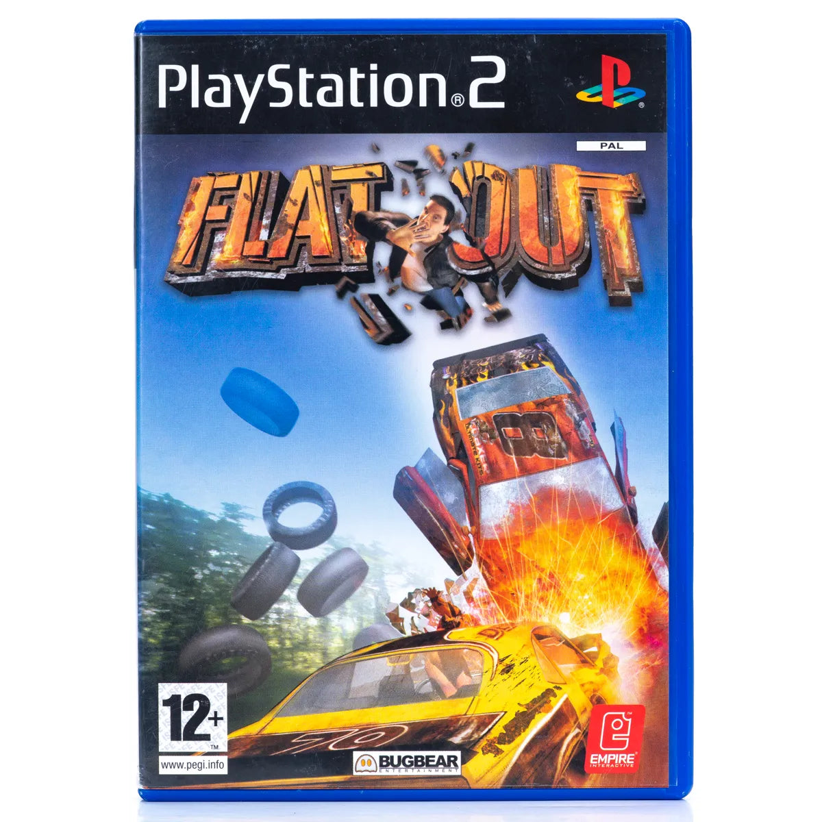 FlatOut - PS2 spill - Retrospillkongen