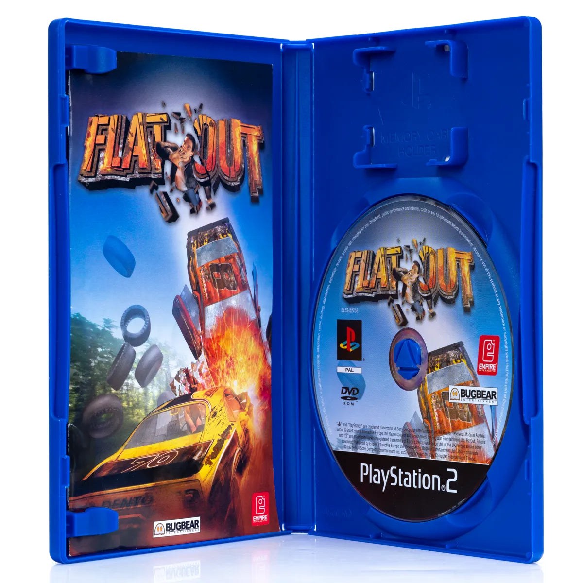 FlatOut - PS2 spill - Retrospillkongen