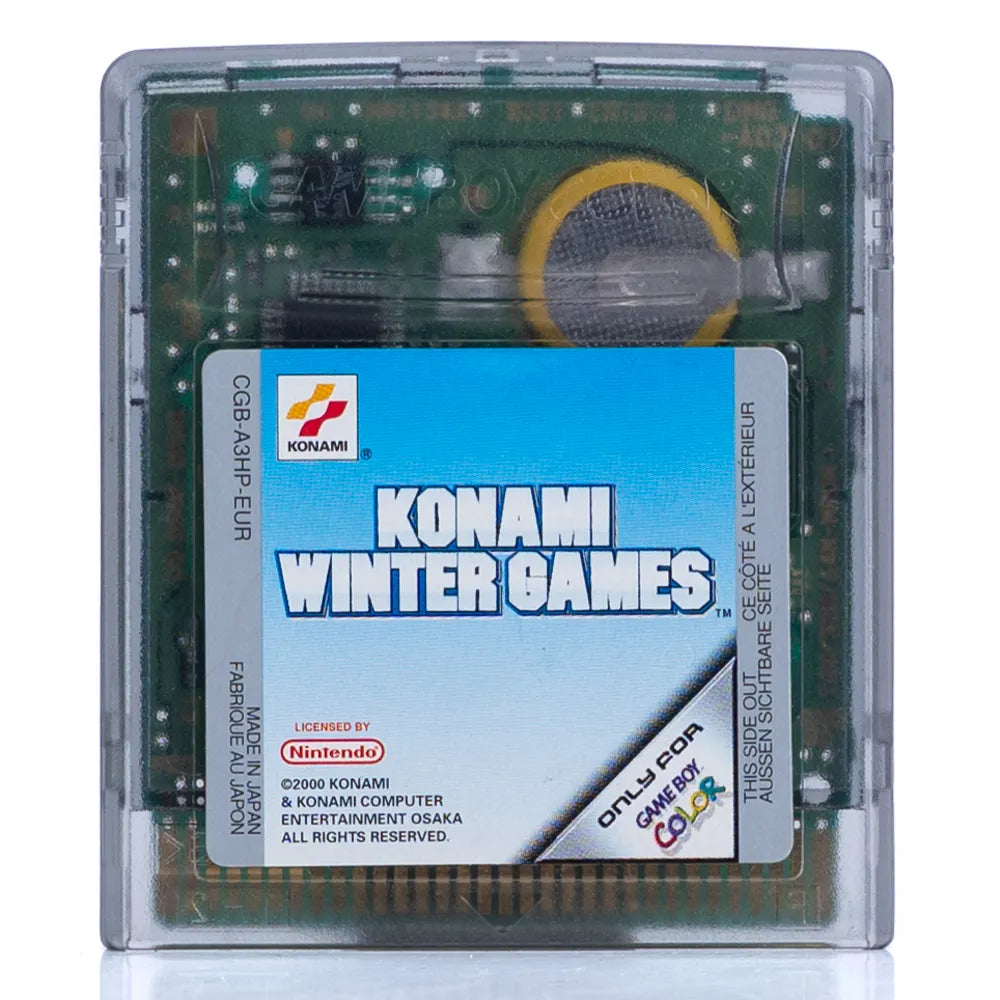 Konami Winter Games - Gameboy Color spill