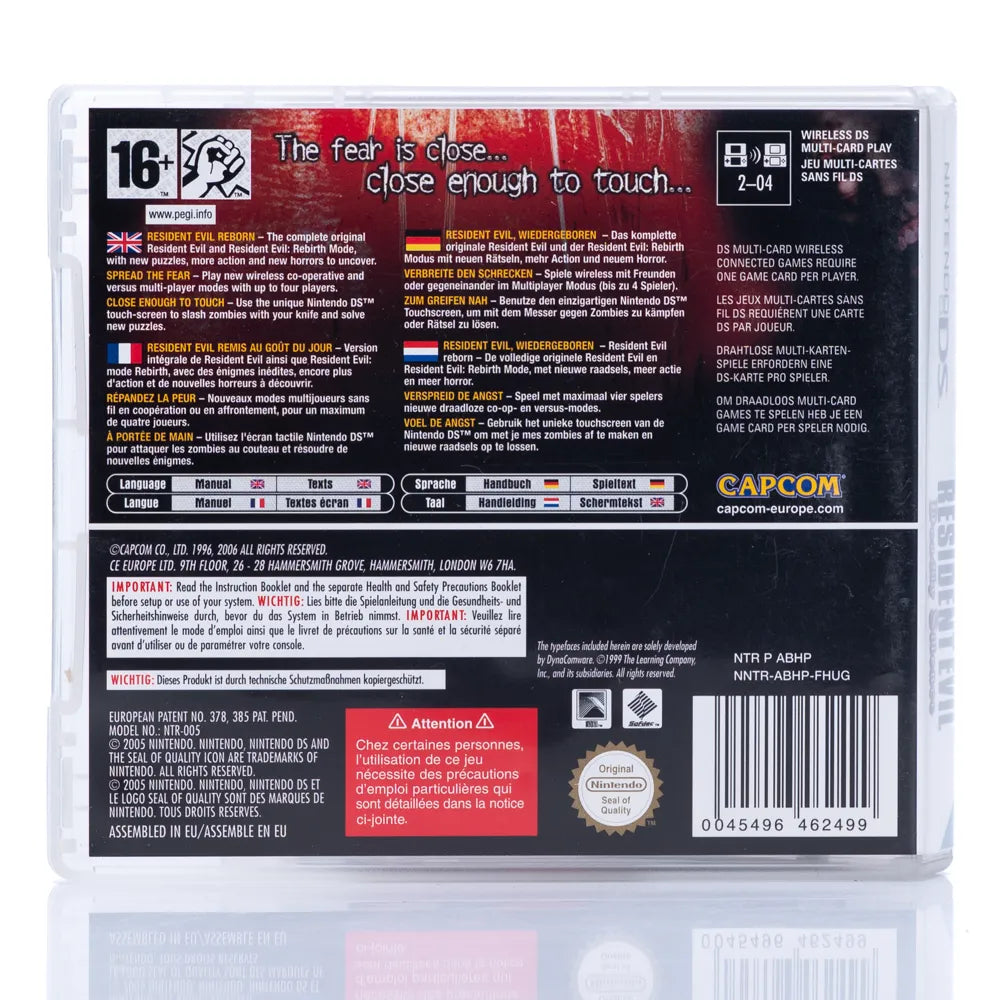 Resident Evil: Deadly Silence - Nintendo DS spill