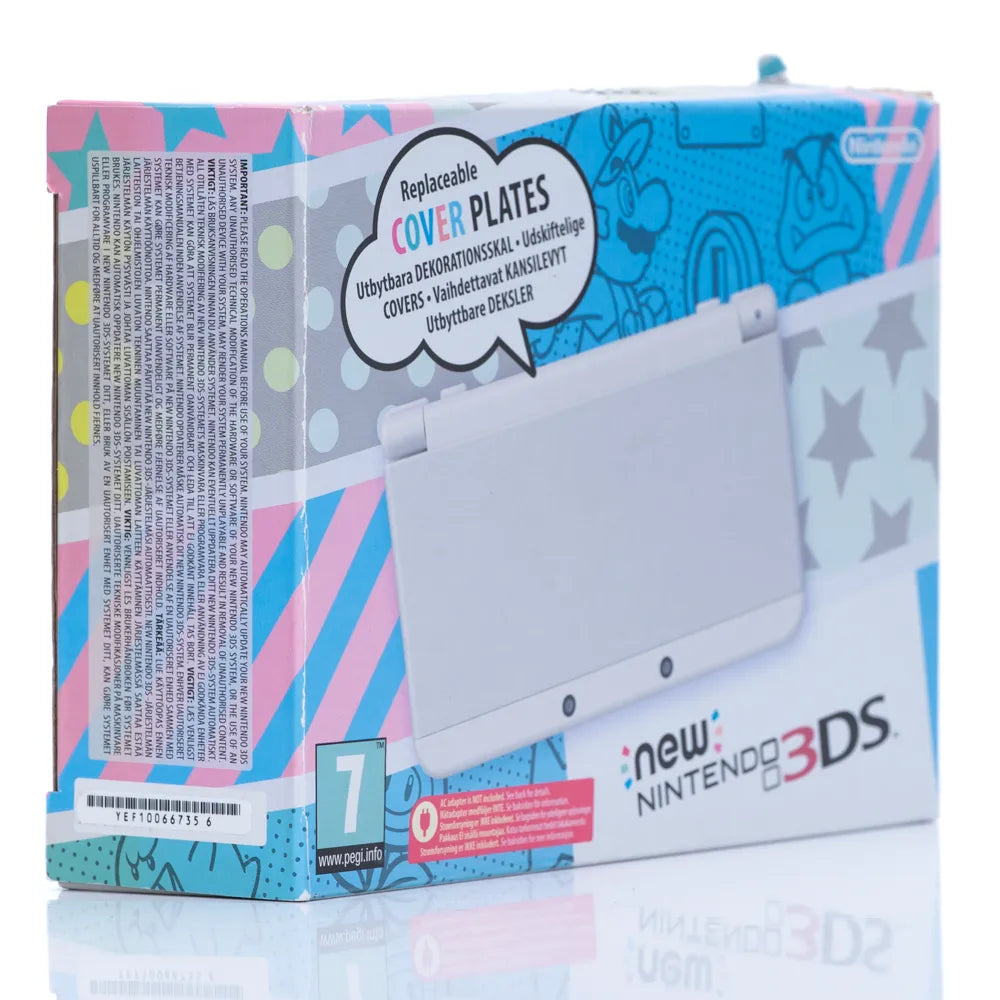 New Nintendo 3DS Hvit Konsoll i Eske
