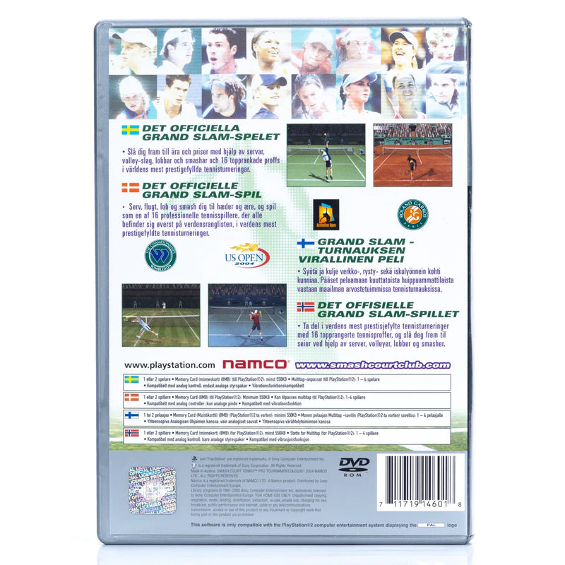 Smash Court Tennis: Pro Tournament 2 - PS2 Spill
