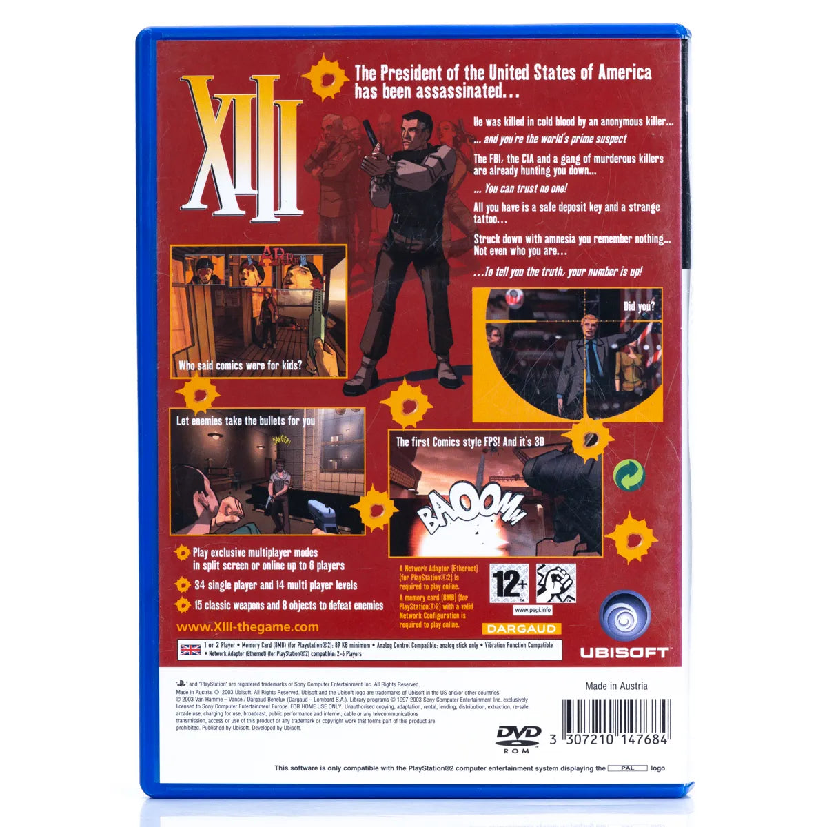 XIII - PS2 Spill - Retrospillkongen