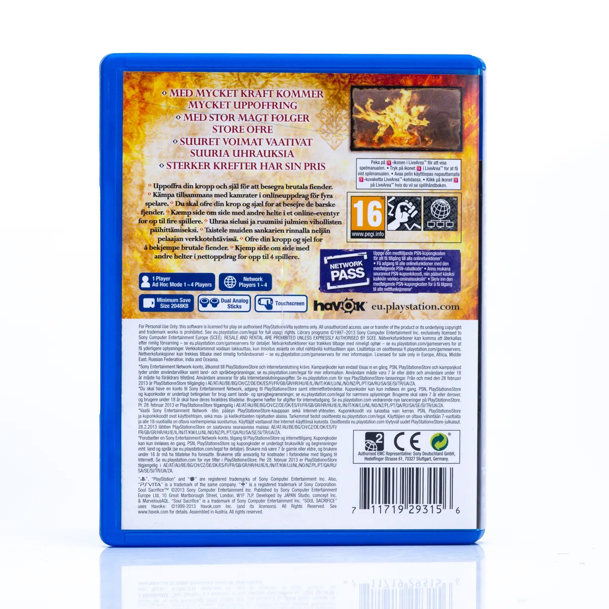 Soul Sacrifice - PS Vita spill - Retrospillkongen