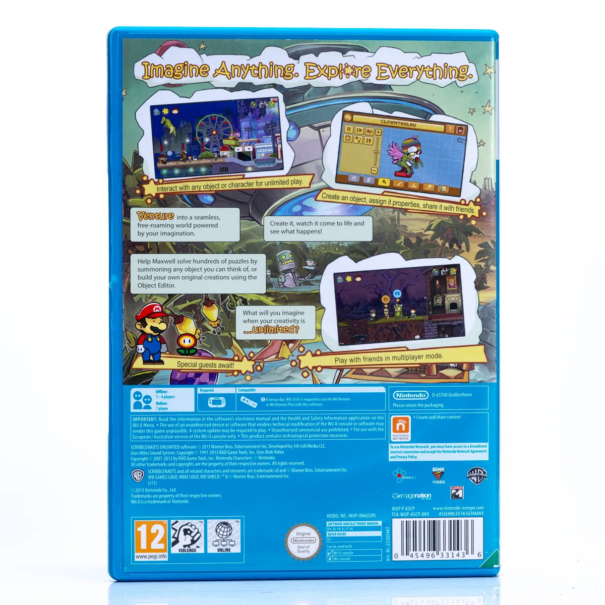 Scribblenauts Unlimited - Wii U Spill - Retrospillkongen
