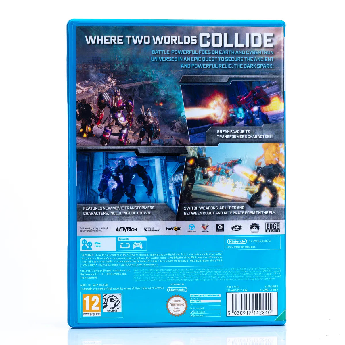 Transformers: Rise of the Dark Spark - Wii U Spill - Retrospillkongen