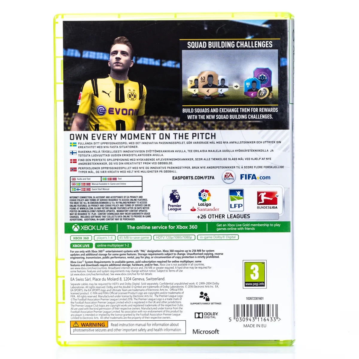 FIFA 17 - Xbox 360 spill - Retrospillkongen
