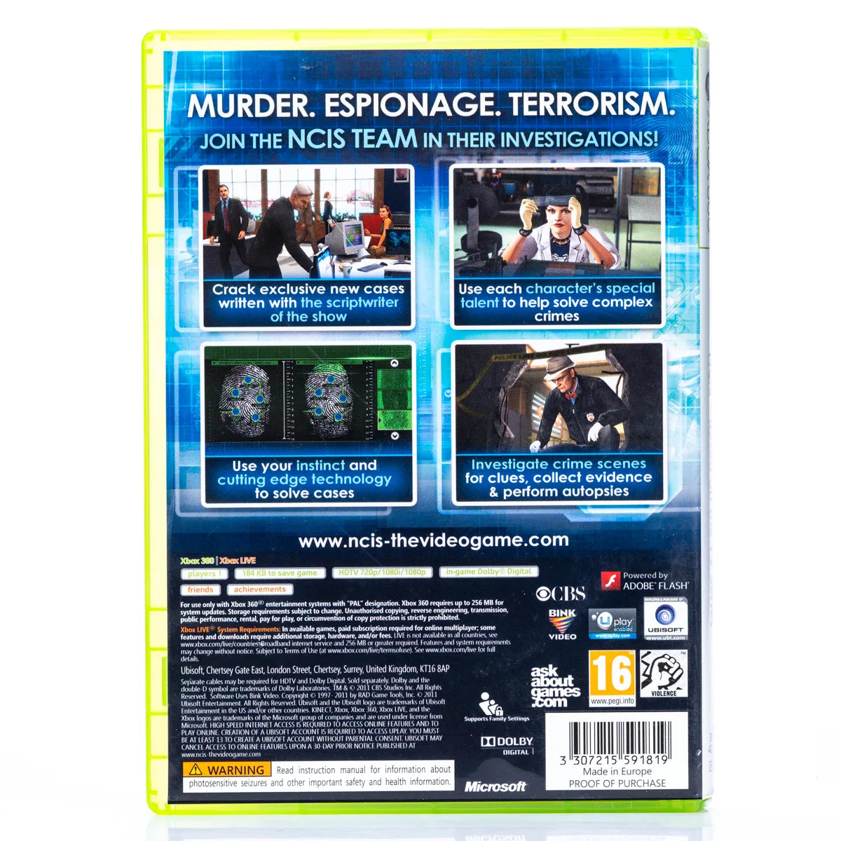 NCIS - Xbox 360 spill - Retrospillkongen