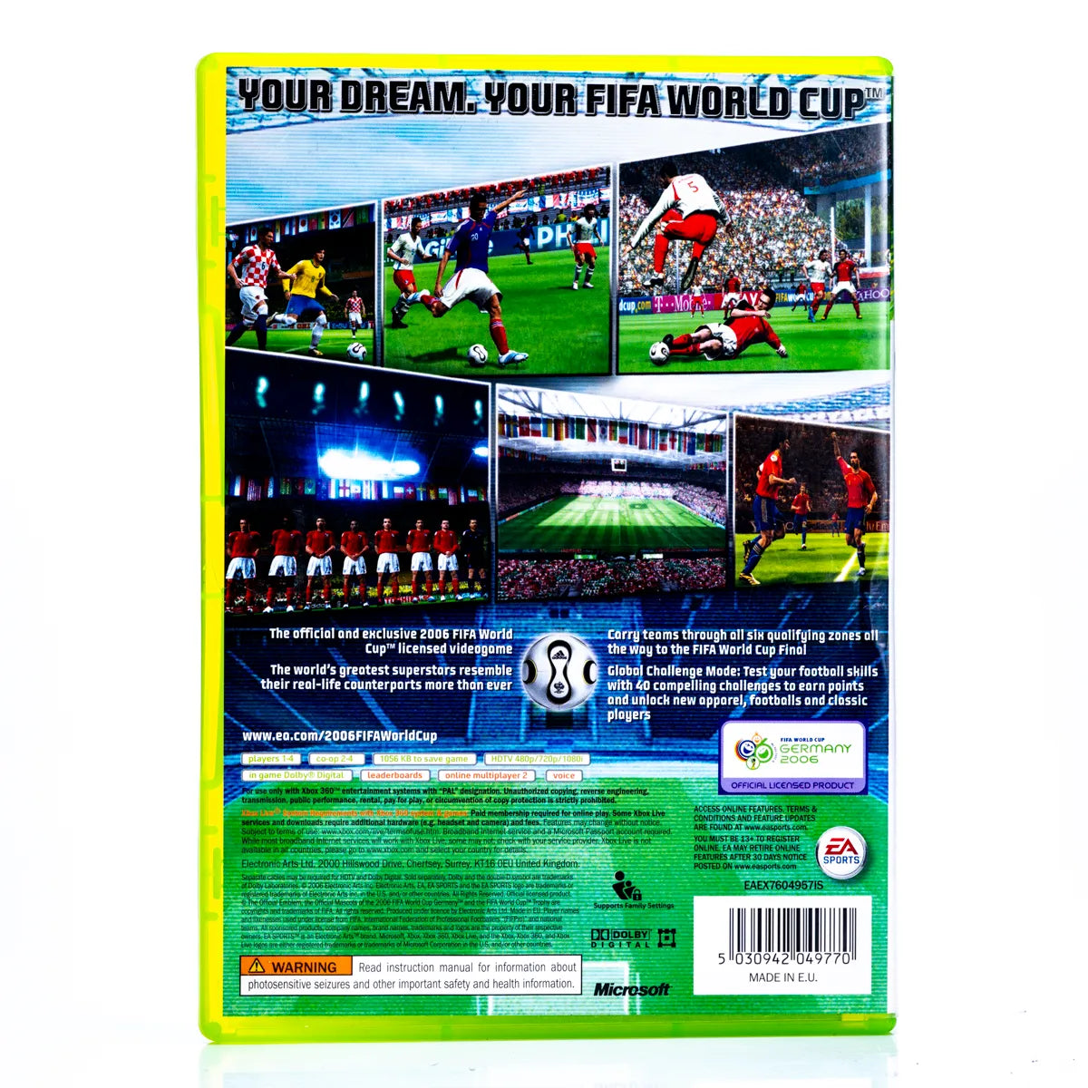 FIFA World Cup: Germany 2006 - Xbox 360 spill - Retrospillkongen