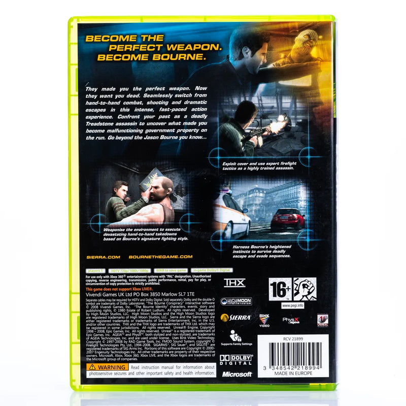 Robert Ludlum's The Bourne Conspiracy - Xbox 360 spill