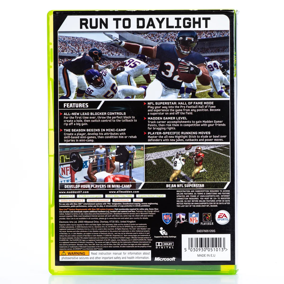 Madden NFL 07 - Xbox 360 spill - Retrospillkongen