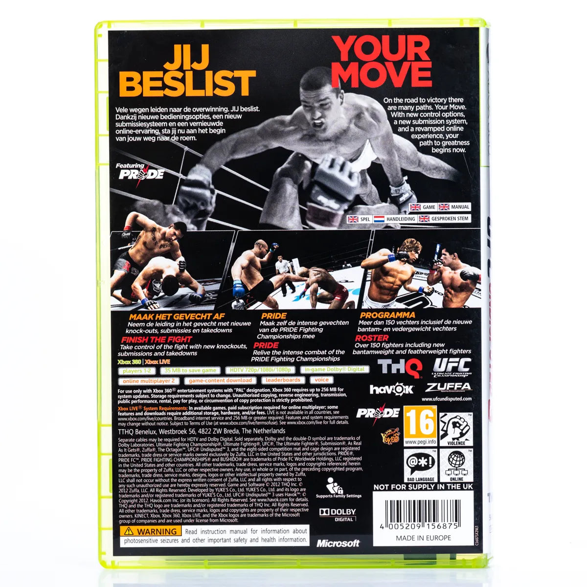 UFC Undisputed 3 - Xbox 360 spill - Retrospillkongen
